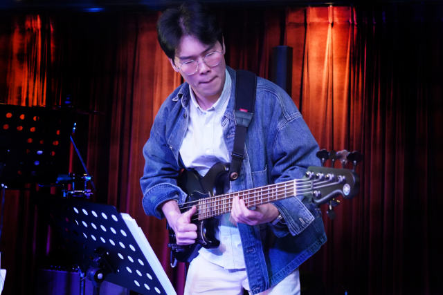 '효정리 밴드' 베이시스트 김대경.