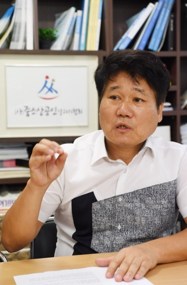 더불어민주당 연제 지역위원장 직무대행에 선임된 이정식 중소상공인살리기협회장. 민주당 부산시당 제공