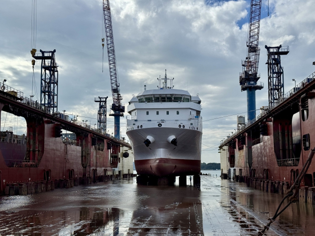 친환경대체연료 해상실증선박(K-GTB). KRISO 제공