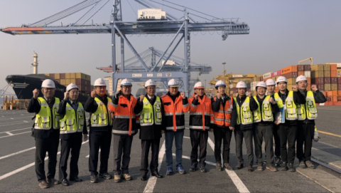 BPA 설 명절 맞이 신항 현장 안전점검 현장 사진