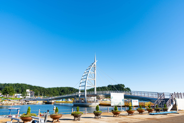 강원도 양양 수산마을. 어촌어항공단 제공