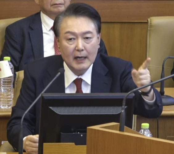 윤석열 전 대통령. 헌법재판소 제공. 연합뉴스