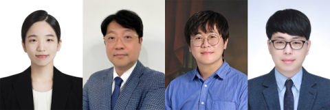 남승윤 교수 연구팀(왼쪽부터 김가린, 박상혁, 윤창한, 남승윤). 국립부경대 제공