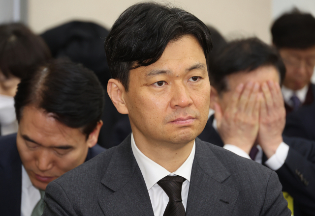 18일 서울 여의도 국회에서 열린 행정안전위원회 전체회의에 박현수 서울경찰청장 직무대리가 출석해 있다. 연합뉴스