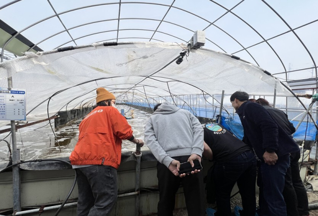 2024년 친환경양식 기술교육(양식장 현장견학). 어촌어항공단 제공