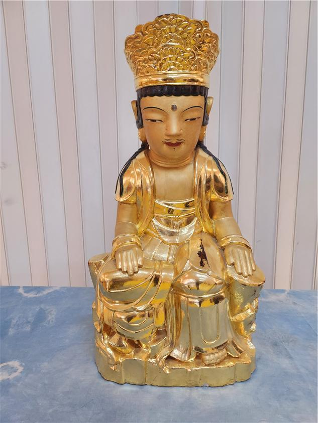 울산 보덕사 석조관음보살좌상. 울산시 제공