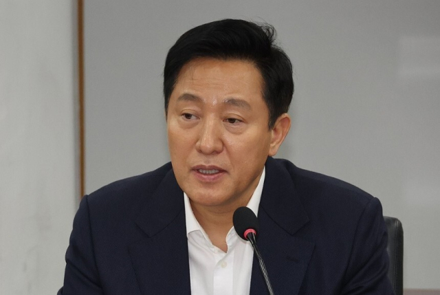 오세훈 서울시장. 연합뉴스