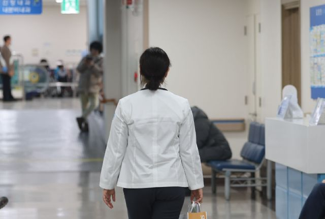 지난 2월 의정 갈등 1년을 맞은 부산 한 대학병원의 모습. 이재찬 기자 chan@