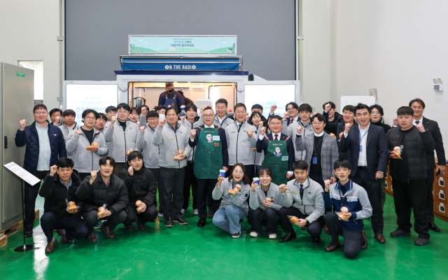 황주호 한수원 사장이 28일 협력기업 (주)이투에스를 방문해 올해 첫 원전 업계 소통 행보에 나섰다. 한수원 제공