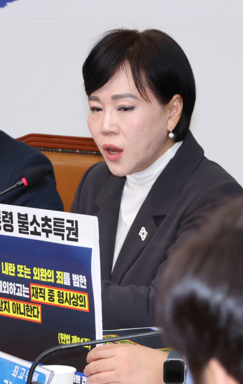 더불어민주당 전현희 최고위원. 연합뉴스