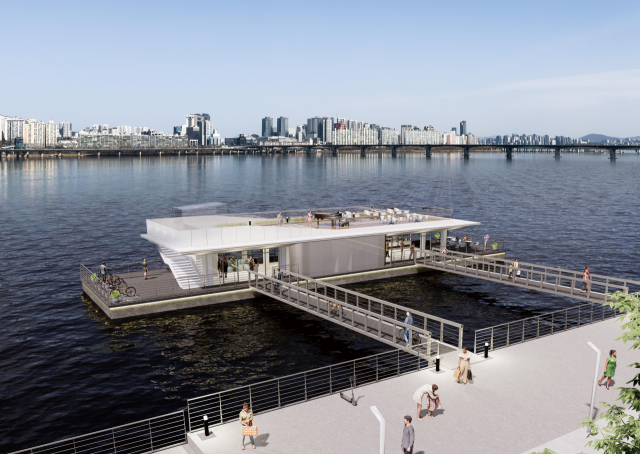 한강 마곡·옥수 선착장 조감도. 서울시 제공