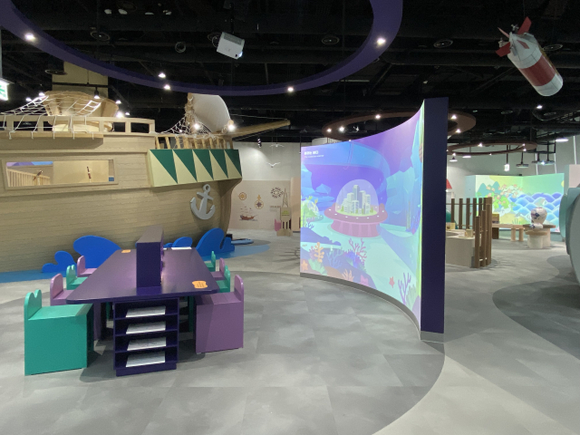 국립해양박물관 어린이박물관 전시 전경. 해수부 제공