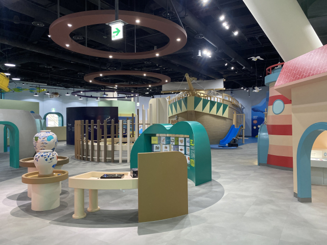 국립해양박물관 어린이박물관 전시 전경. 해수부 제공
