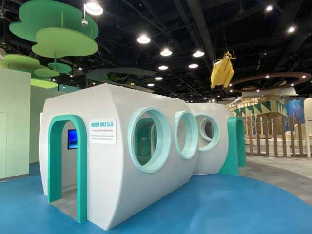 국립해양박물관 어린이박물관 전시 전경. 해수부 제공