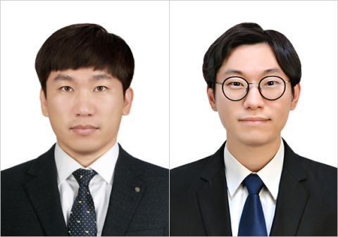 왼쪽부터 박민준 교수, 강준희 교수