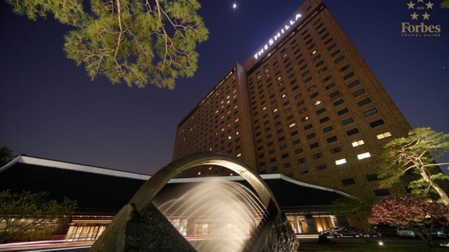 신라호텔 야경. 부산일보DB