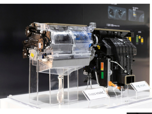 기아 EV3의 HVAC(냉난방공조) 시스템 개선 전후 모습. 현대차그룹 제공