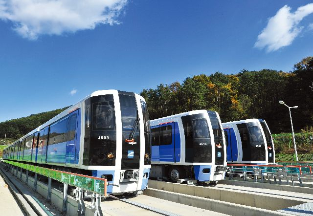 부산 도시철도 4호선 모습. 부산일보DB