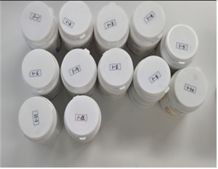 엑스터시를 숨긴 건강기능식품 용기. 부산지방검찰청 제공