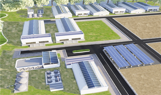 충남 당진시 스마트양식 클러스터 전체 조감도. 해수부 제공