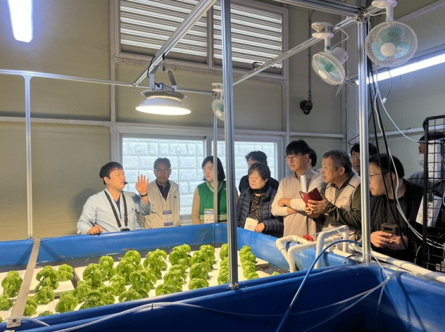 ‘2024년 아쿠아포닉스 초급과정’ 교육 현장 모습. 어촌어항공단 제공