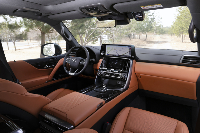 렉서스 ‘더 올 뉴 LX 700h’ 내부.렉서스코리아 제공