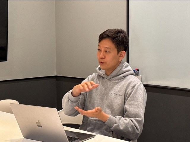 루센트블록 허세영 대표. 비온미디어 제공