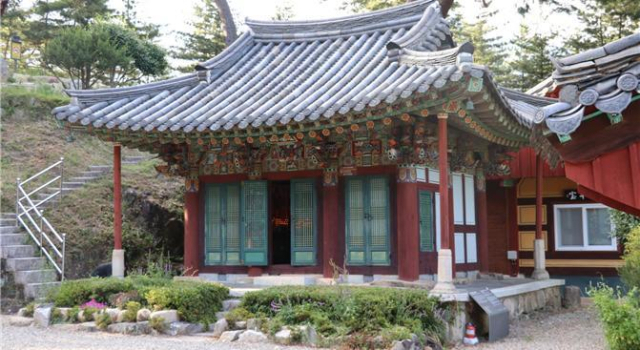 2025년도 국가유산청 보물 지정 추진 대상에 선정된 ‘양산 통도사 안양암 북극전’. 양산시 제공