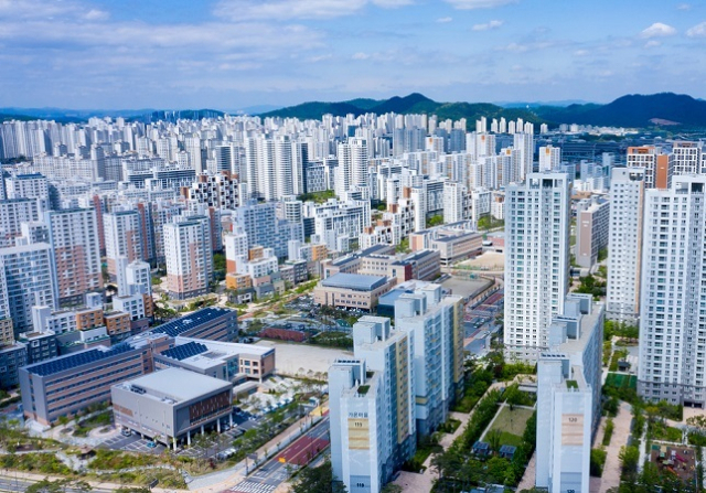 세종시의 아파트 단지들. 부산일보 DB