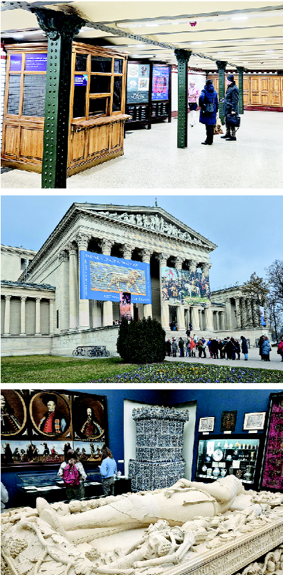 고색창연한 부다페스트 지하철역, 부다페스트미술관 전경과 헝가리국립박물관 전시품(위에서부터)