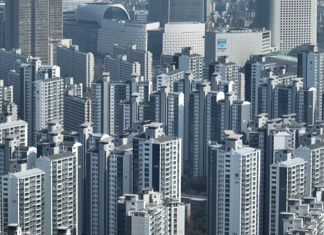 서울 송파구 일대 아파트 단지 모습. 연합뉴스