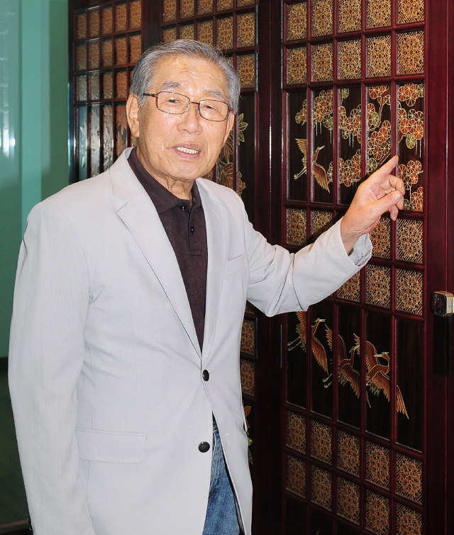 고 김성수 통영옻칠미술관장. 부산일보DB