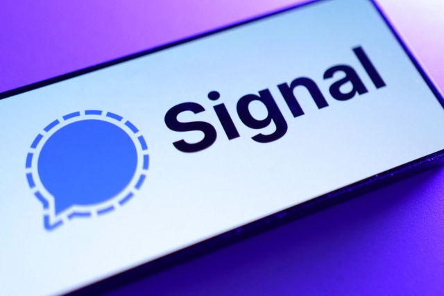 ‘시그널’ 앱 로고. EPA연합뉴스