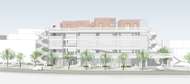 강남지구 도시재생 핵심 시설 중 하나인 JAR어울림센터 조감도. 예술인 지원 역할을 맡게 된다. 진주시 제공