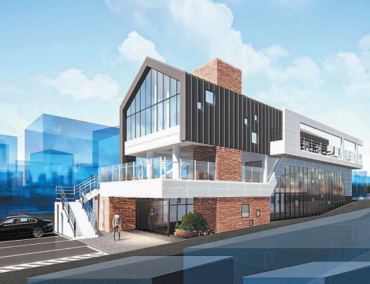 부산 수영구 광안동에 조성되는 청년 커뮤니티센터 ‘엑스투지’ 조감도. 수영구청 제공