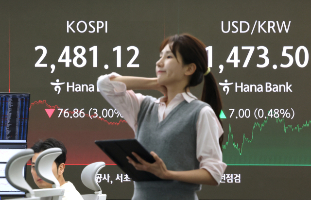 31일 서울 하나은행 딜링룸의 모습. 연합뉴스