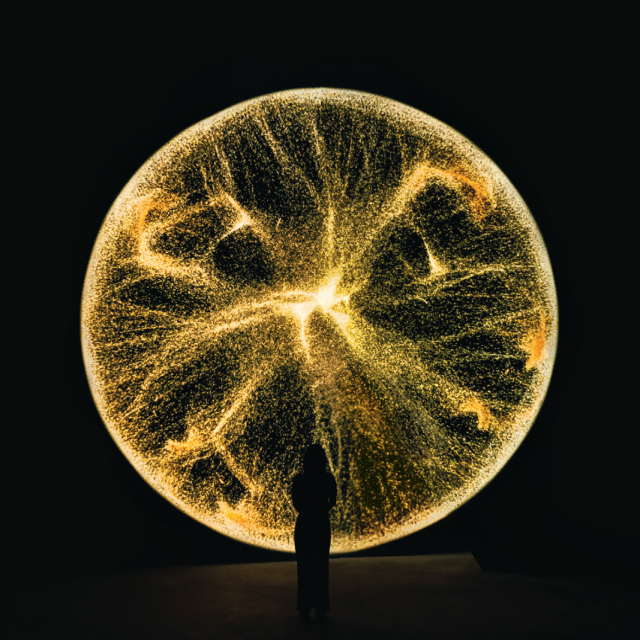 아르떼뮤지엄 부산 전시관에 들어서면 처음 맞이하게 되는 ‘CIRCLE’. 아르떼뮤지엄 제공