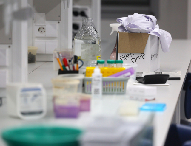 정부가 정한 의대생 복귀 시한인 31일 서울 성북구 고려대 의대 실습실 모습. 연합뉴스