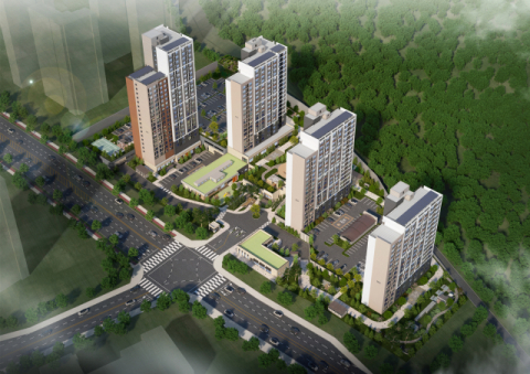 단지 조감도. LH 부산울산지역본부 제공