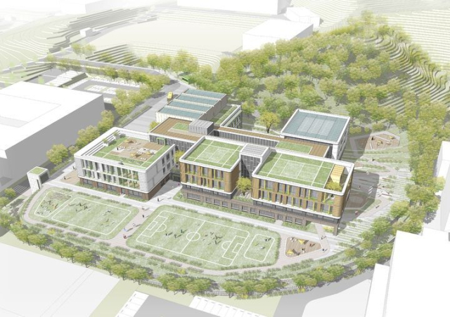 울산 남구 옥동에 들어설 제3공립특수학교 조감도. 울산시교육청 제공