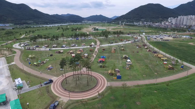 낙동강 하천기본계획변경에 양산시의 건의안이 대거 반영되면서 시설 업그레이드에 청신호가 켜진 황산공원.양산시 제공