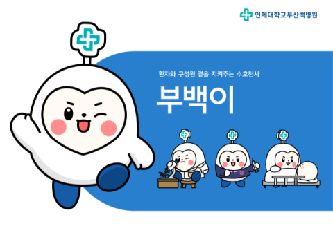 인제대 부산백병원, 공식 캐릭터 '부백이' 제작