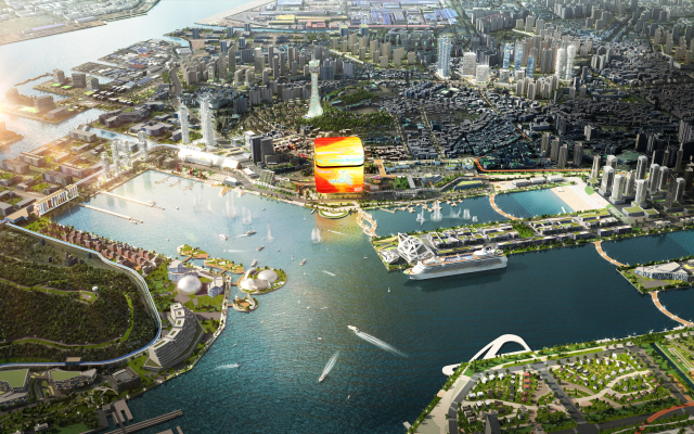 ‘인천내항 1·8부두 재개발사업’ 조감도. 인천항만공사(IPA) 제공