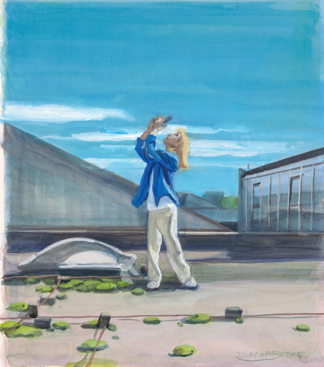 박진아의 'Drone_02'(2025). 국제갤러리 제공