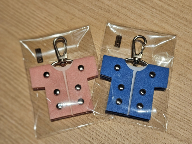 관람객은 준비된 재료로 두정갑 열쇠고리를 만들 수 있다. 김효정 기자