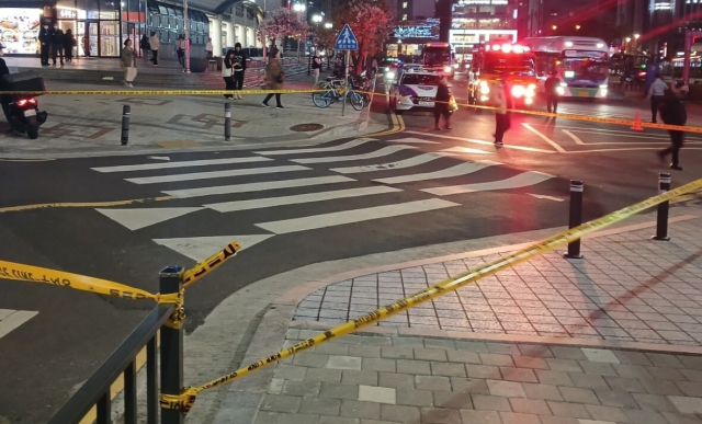 부평 땅꺼짐. 인천시 제공