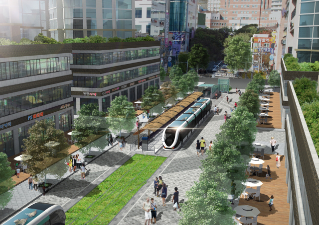 부산 오륙도 트램 개념도. 부산시 제공