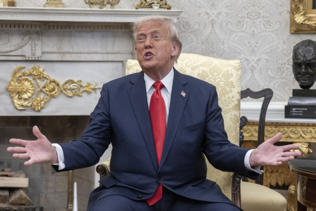 트럼프 대통령. EPA 연합뉴스