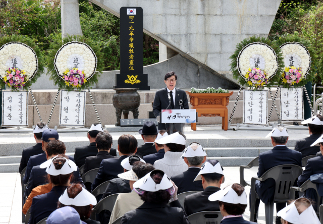박형준 부산시장이 기념사를 하고 있다. 정종회 기자 jjh@