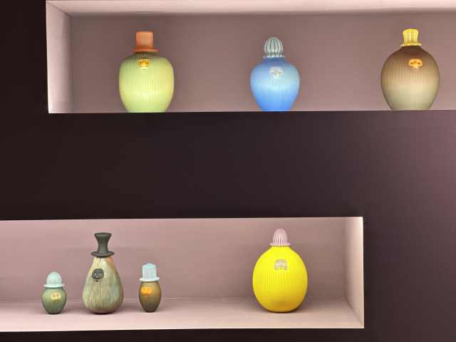 최상준 작가 유리 작품. 김은영 기자